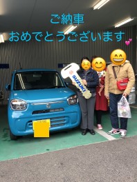 アルトご納車おめでとうございます！